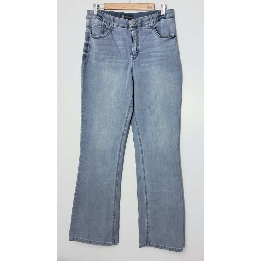 Democracy Jeans Womens Size 14 Light Wash Ab Solution High Rise Itty Bitty Boot